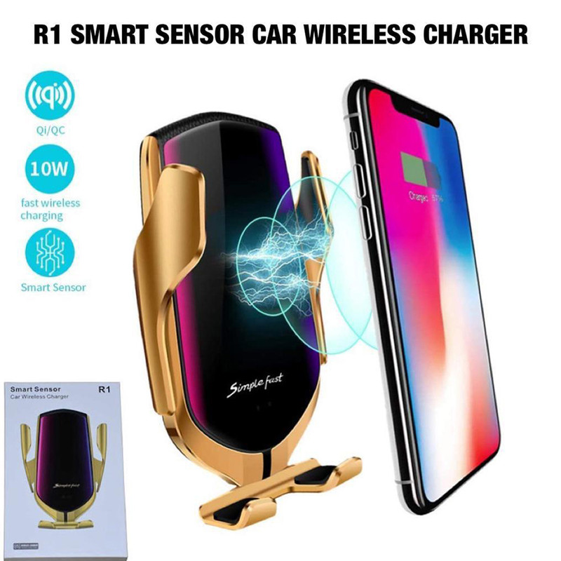 Smart sensor car wireless charger