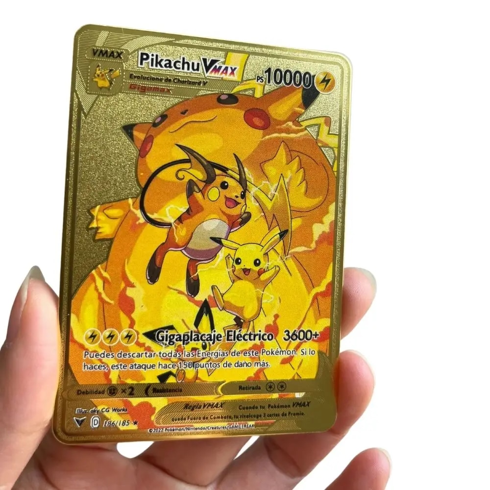 pokemon cards golden 2023 new 10000 Arceus Vmax Gx gold pocket