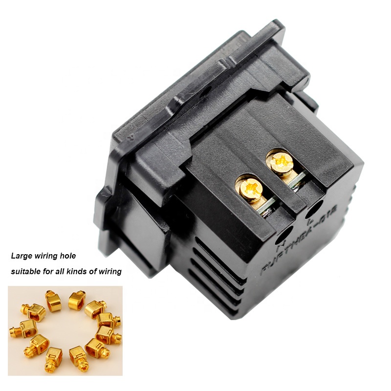 Usb Ac Power Socket Embedded Desk Receptacle Dc Charging Power Panel Module Outlet 5v 220v With Led Indicator. 
