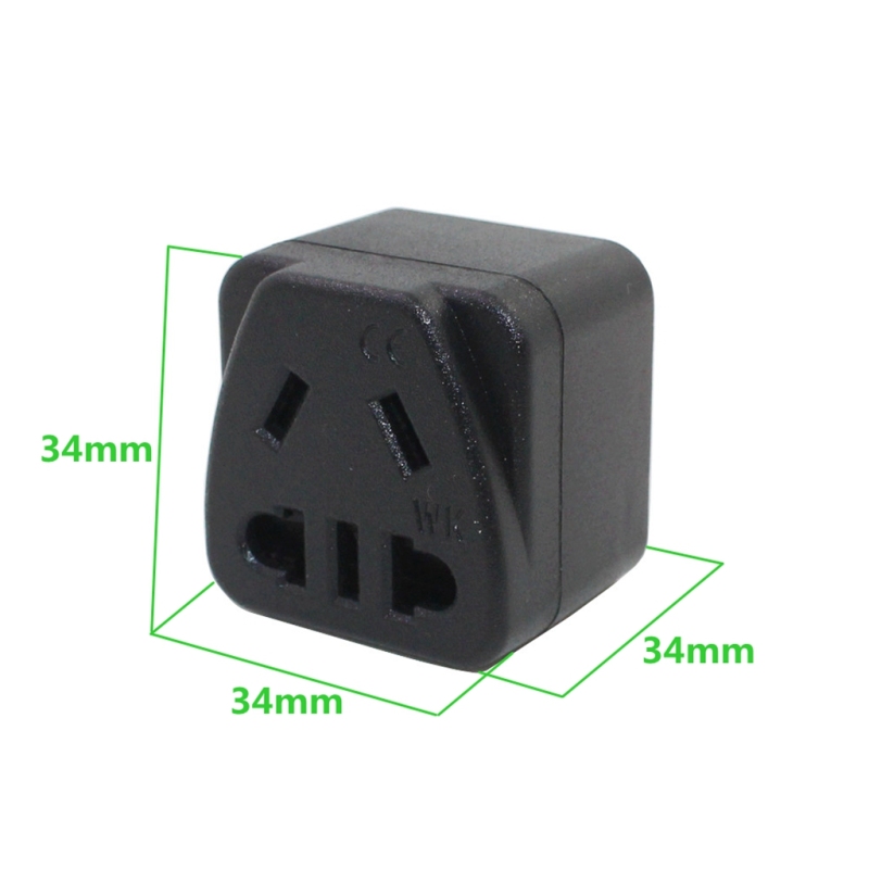 European Standard 2 Round Pin 4.0mm Travel Adapter, Convert US/EU/China Socket To EU Indonesia Plug Converter Travel Adapter 10A 250V. 