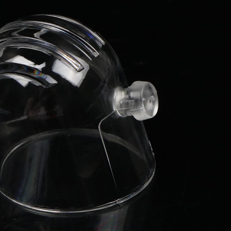 Aquarium Decor Hanging Fish Tank Mini Acrylic Pot Water Potted Planting Cup. 