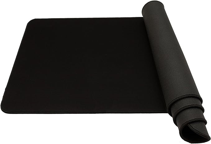 PLAIN MOUSEPAD BLACK/Red/Blue-- BIG (800 X 300 X 3MM)(11.8x31.5x0.12 Inches). 