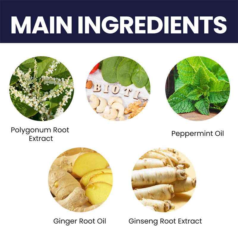 30ML Ginger Root Hair Growth Serum Anti Preventing Hair Loss Alopecia Liquid Damaged Hair Repair Growing Faster. 