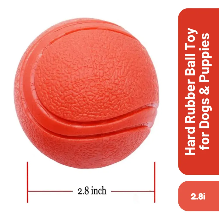 Hard rubber shop balls for dogs