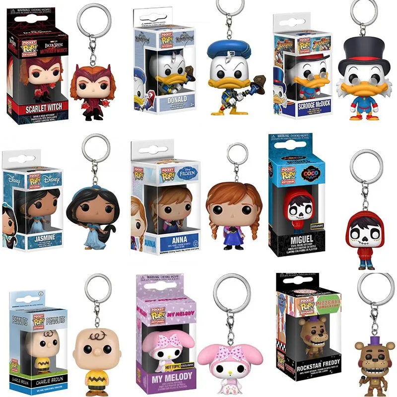 funko pop keychain Funko Disney Coco Beauty Beast Belle Coco