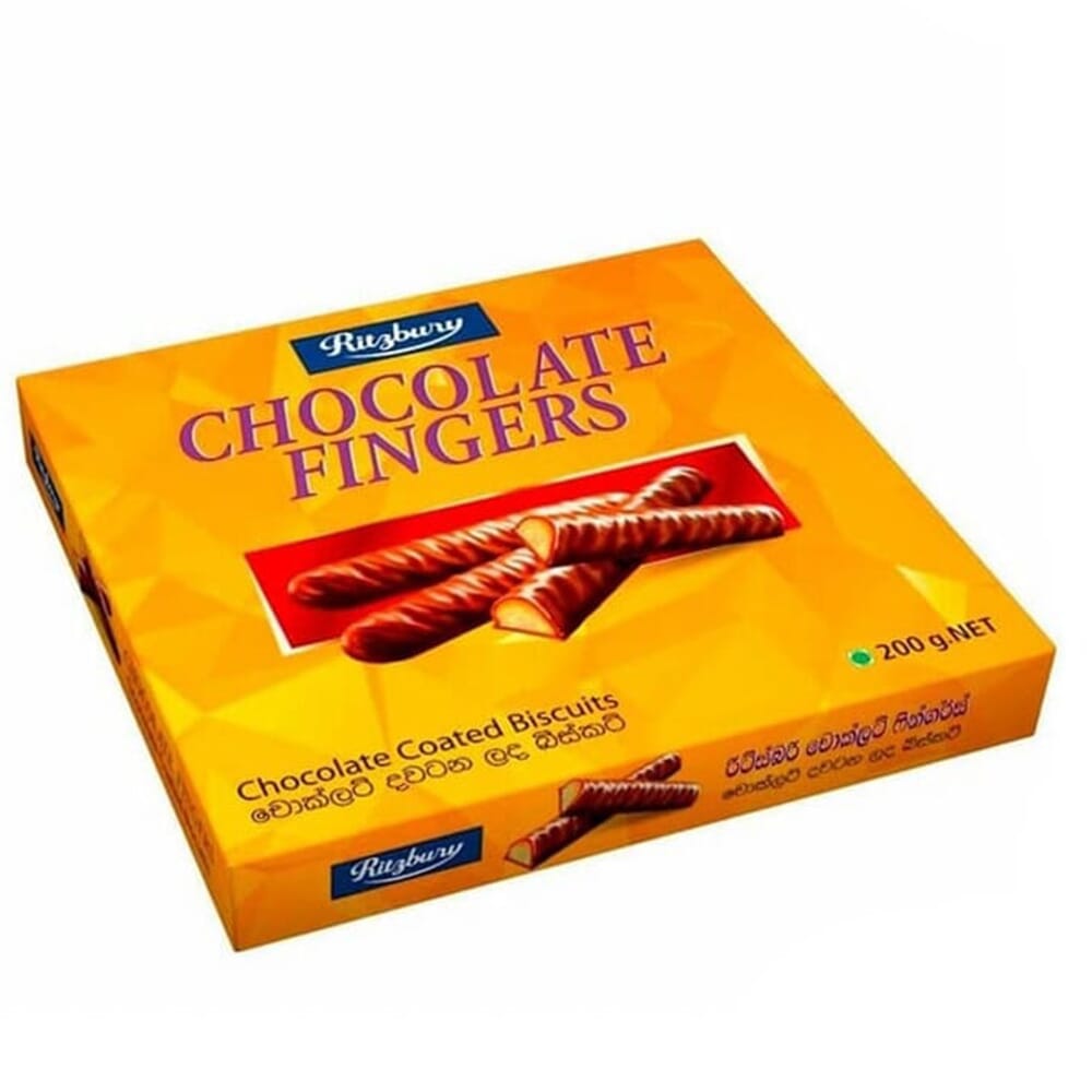 Ritzbury Chocolate Fingers 200g Daraz.lk
