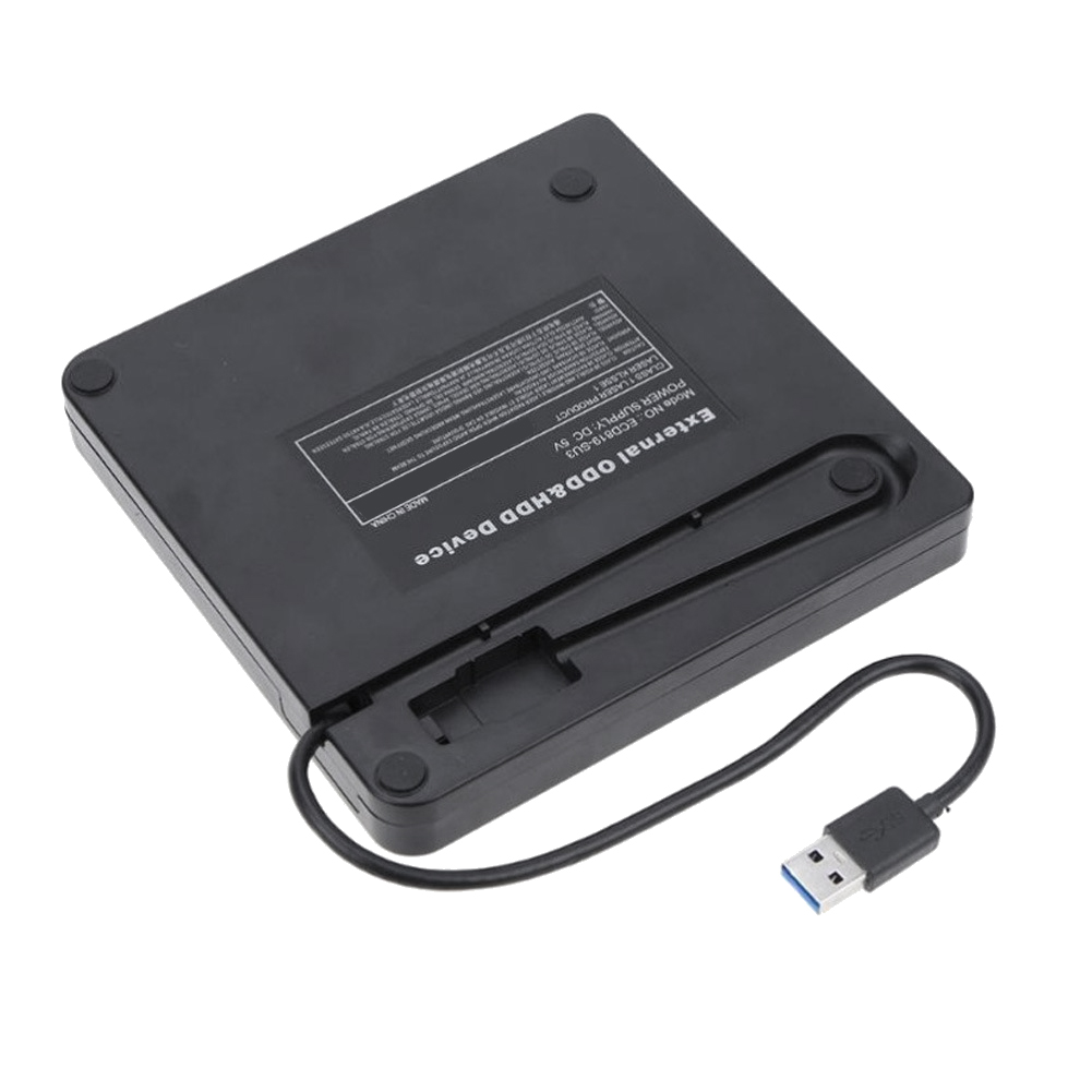 External CD DVD Drive, USB 3.0 and Type-C Portable CD DVD +/-Rw Drive Reader, DVD/CD ROM Burner Rewriter, DVD Drive. 