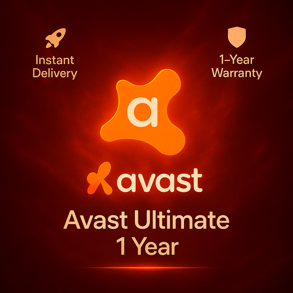 Avast Ultimate 1-Year Subscription | Antivirus, TuneUp & VPN | 1 Windows PC | Instant Key - Instant Delivery