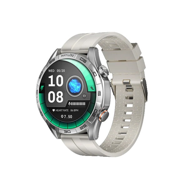 HAYLOU Solar 5 Voice Calling Smartwatch 1.58'' AMOLED Display 60Hz Smart Watch 24H Health Monitoring Sports Smartwatch for Men. 