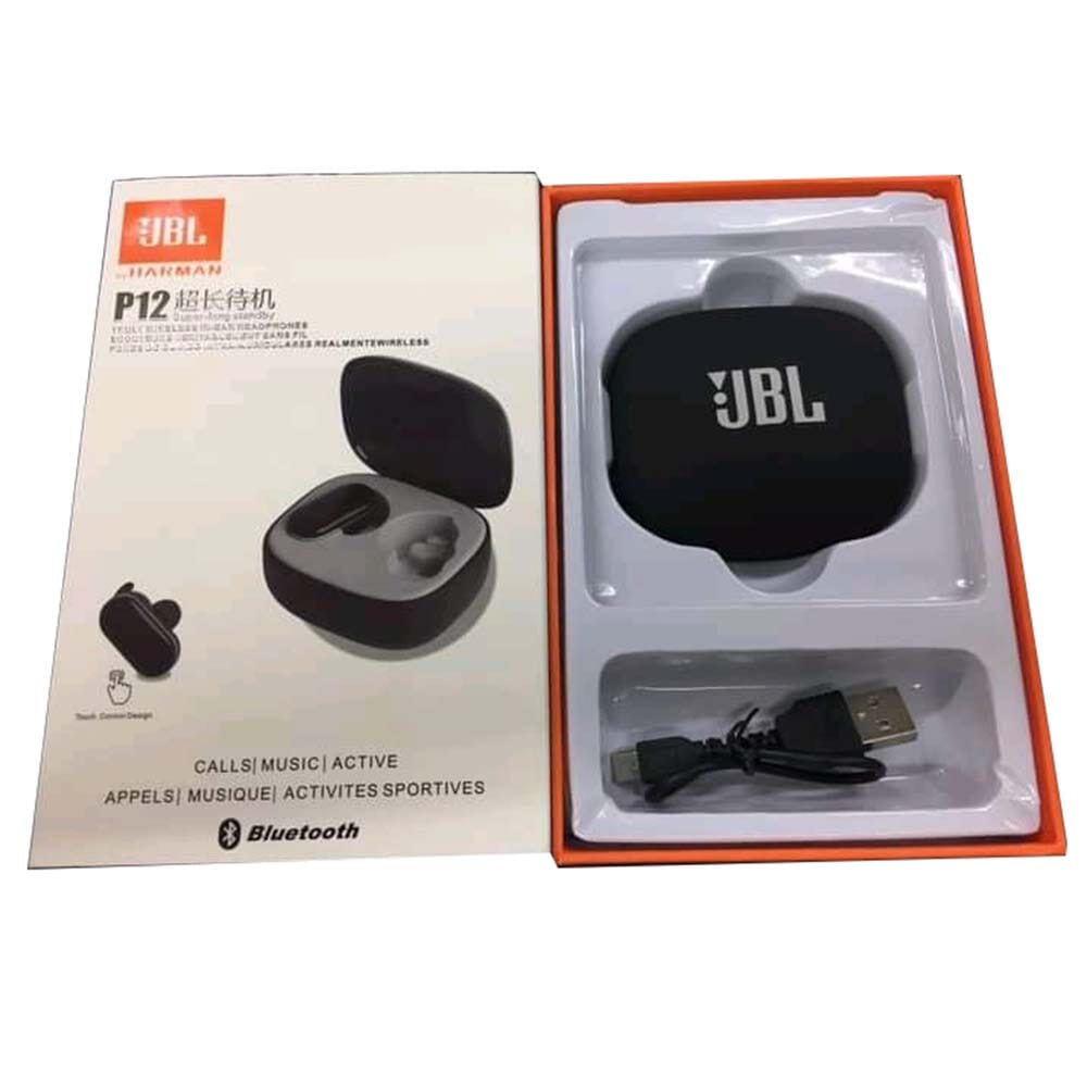 Jbl By Harman P12 Bluetooth Truly Wireless In Ear Headphones