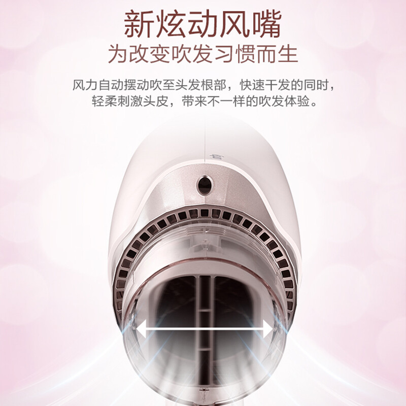 Panasonic Hair Dryer Household High-Power Large Wind Hair Dryer Negative Ion Hair Care Constant Temperature Foldable Quick-Drying Hair Dryer. 
