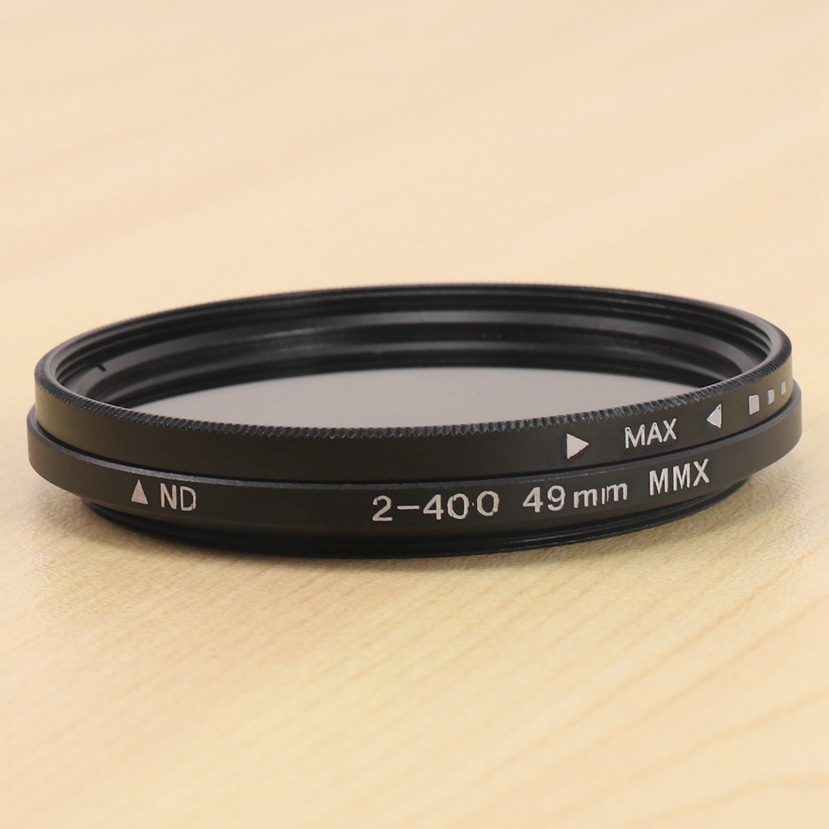 Camera ND2-400 Neutrale Dichtheid Filter 49mm Fader Variabele ND filter ND2- ND400 voor Canon EOS 2000D 4000D camera met Canon EF 50mm f/1.8 STM Lens