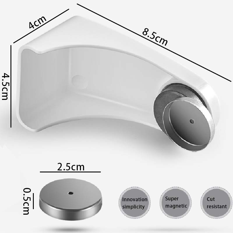 Magnetic Soap Holder Soap Dish Organizer Bathroom Accessories Wall Mounted Sponge Holder Bathroom Kitchen Storage Rack. 
