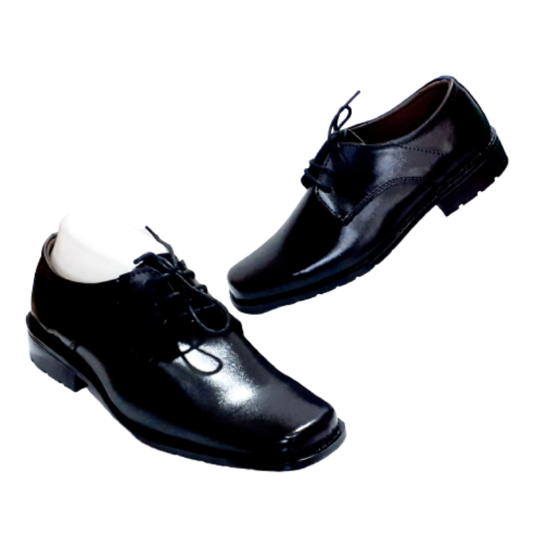 Black School Shoes Price In Sri Lanka Boys Party School Lacing Shoes