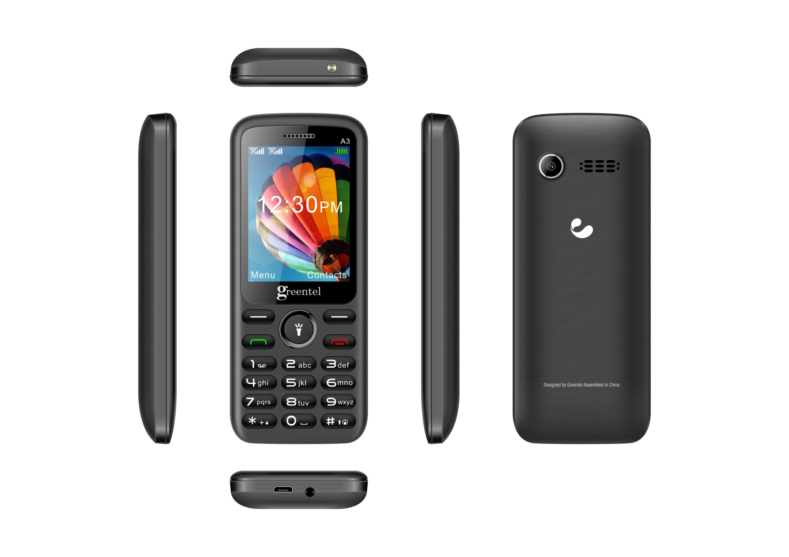 Greentel A3 Dual Sim Keypad Phone with 1 Year Warranty Long Battery  Flashlight FM Radio Dual Sim Button phone | Daraz.lk