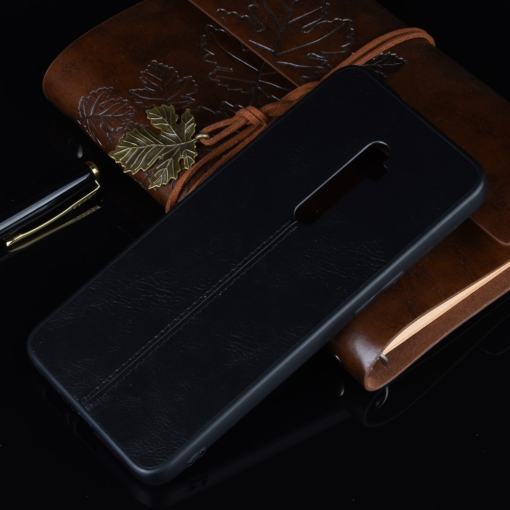 (Stock available) For Oppo Reno 10x zoom Shockproof Sewing Cow Pattern Skin PC + PU + TPU Case For OPPO Reno 10x zoom. 