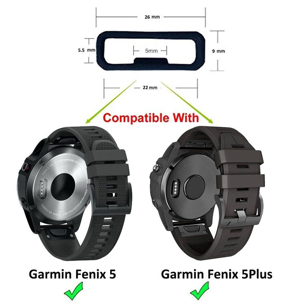 【Miga Plaza】CICI Smart Watches Band Rings Watch Strap Loop 20mm 22mm 26mm Watch Band Holder Watch Buckle Silicone Band. 