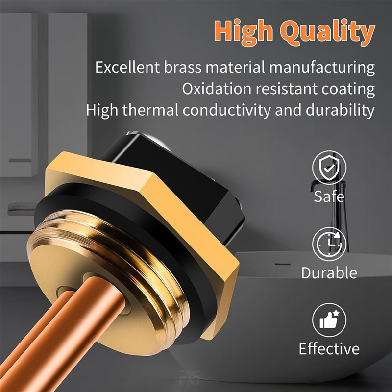 9000W 240V HE90240 Heating Elements for Electric Water Heater for Eco 18 24 27 36 for Electric Tankless Water Heater Durable Easy to Use. 