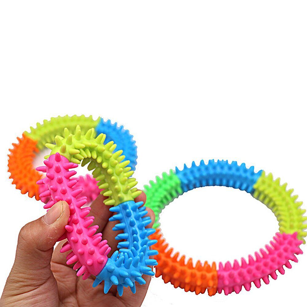 Rubber Round Ring Dog Toy Molar Teeth Bite Resistant Chew Toy for Pet Puppy Training Pet Circular Supplies Health Care Dog Toys Interactive Play Dogs Sell Pets Circle Tire Toy Tyre Toy Rubber Puppy Toy Play Toy Rubber Pet Toy Bite Toy Dental Toy. 