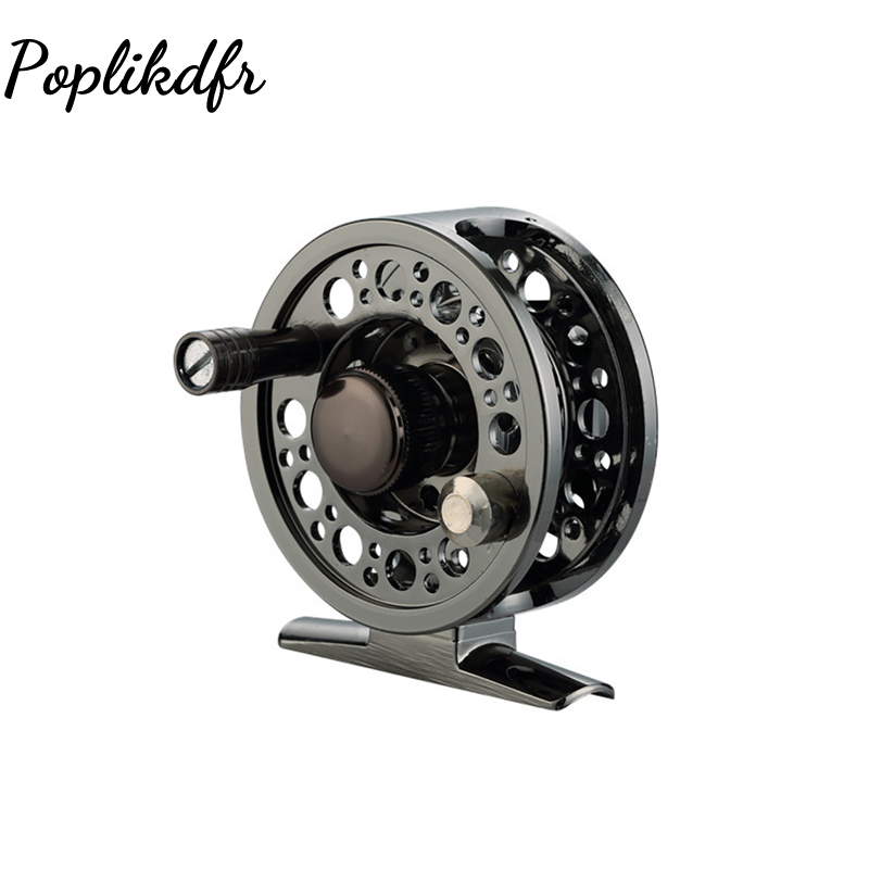 Poplikdfr Fly Fishing Reel With Hollow Wire Cup Design Rattle