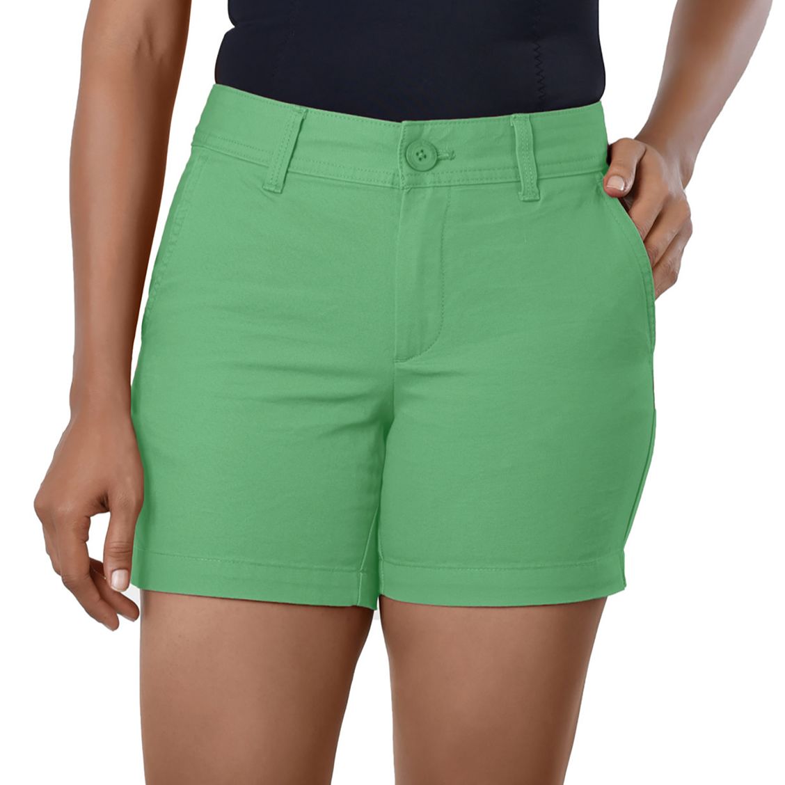 Moose Women's Chino Shorts - Mint Green 