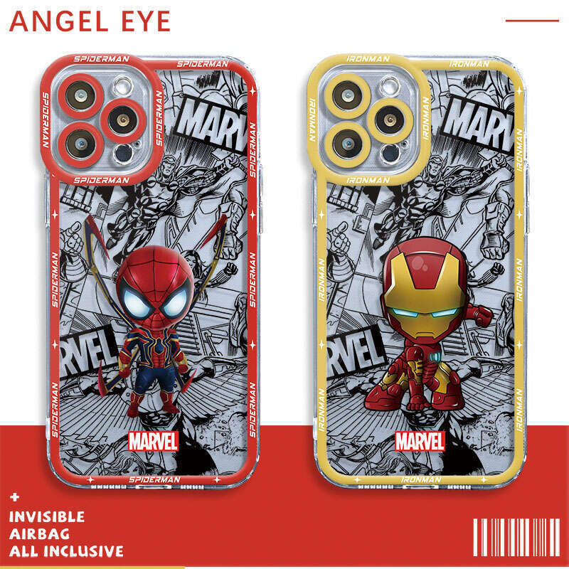 [Op057] Xiaomi POCO X3 NFC x4 x 5 m3 M4 11 Lite 11t Pro Hidden Spider Man Deadman Groot TPU Transparent Zacht. 