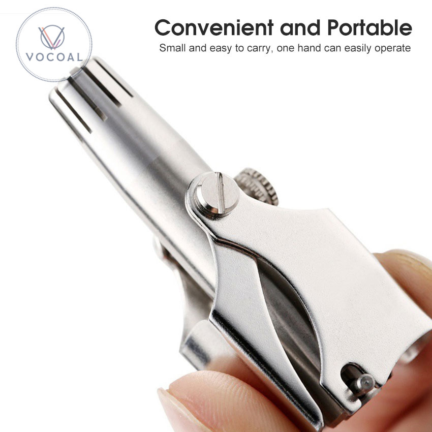 Vocoal Nose Hair Trimmers Personal Care Nasal Hair Groomers Ear Hair Razor Manual Cutter Nasal Shaver For Man Convenient Mini Portable Nose Hair Clipper Washable. 