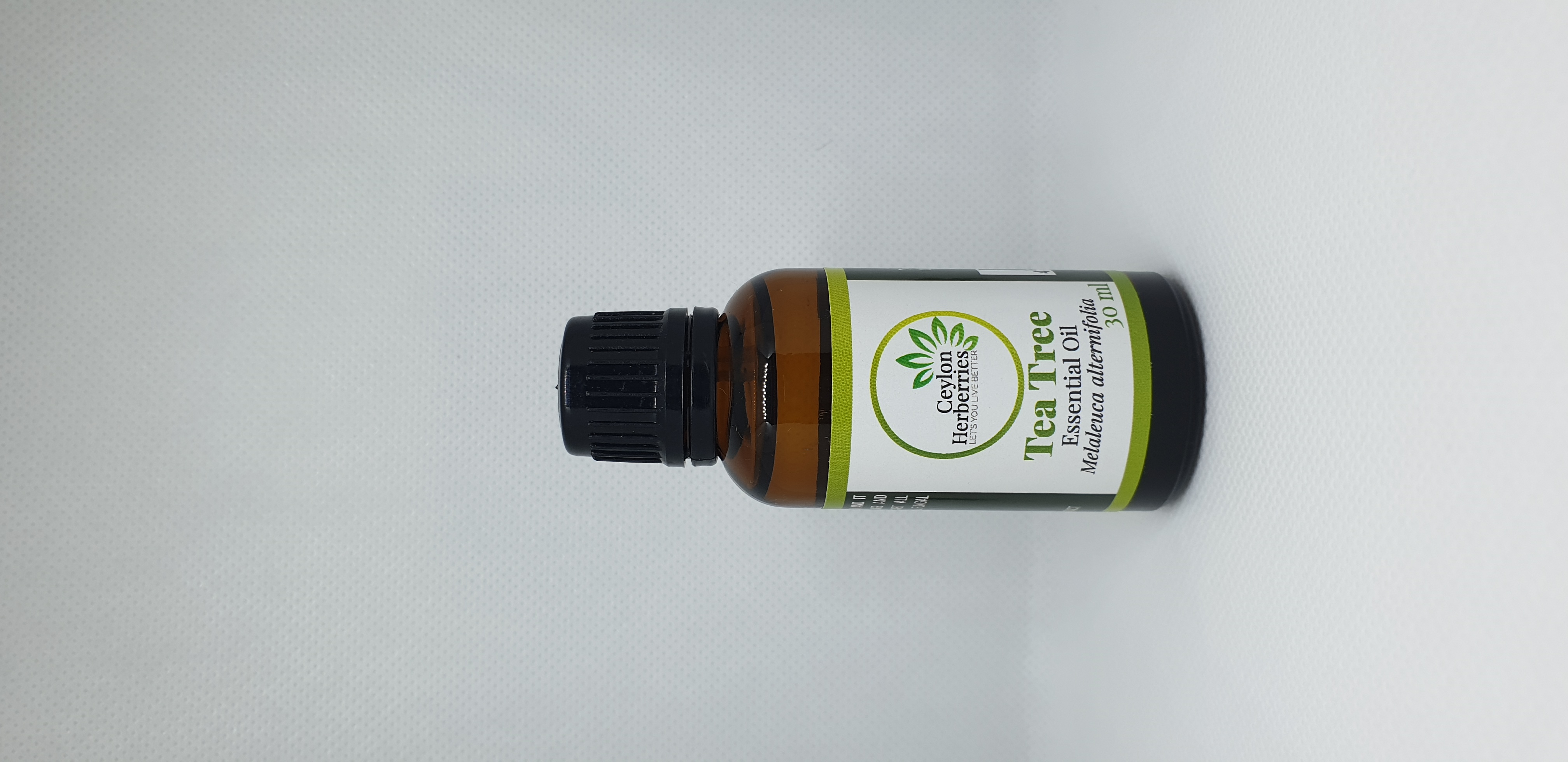 Ceylon Herberries Tea Tree Essential Oil (15 ml and 30 ml bottles). 