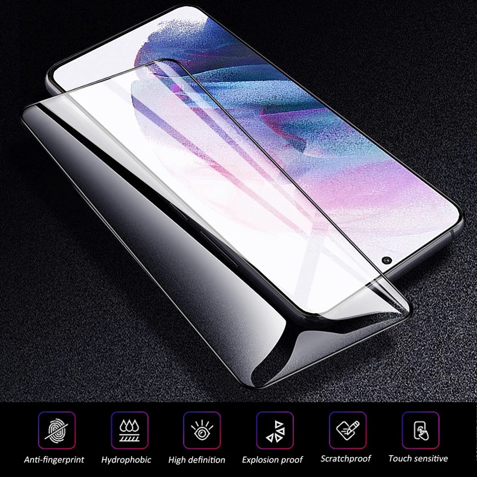 Samsung Galaxy S22 Premium  Tempered Glass Screen Protector - Full Coverage. 