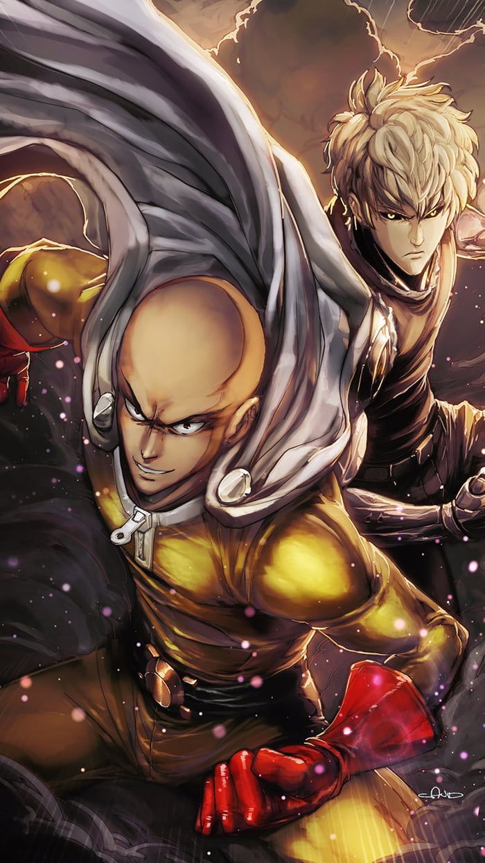 One punch man Wall Poster Buy get free/ size 18x12 inches