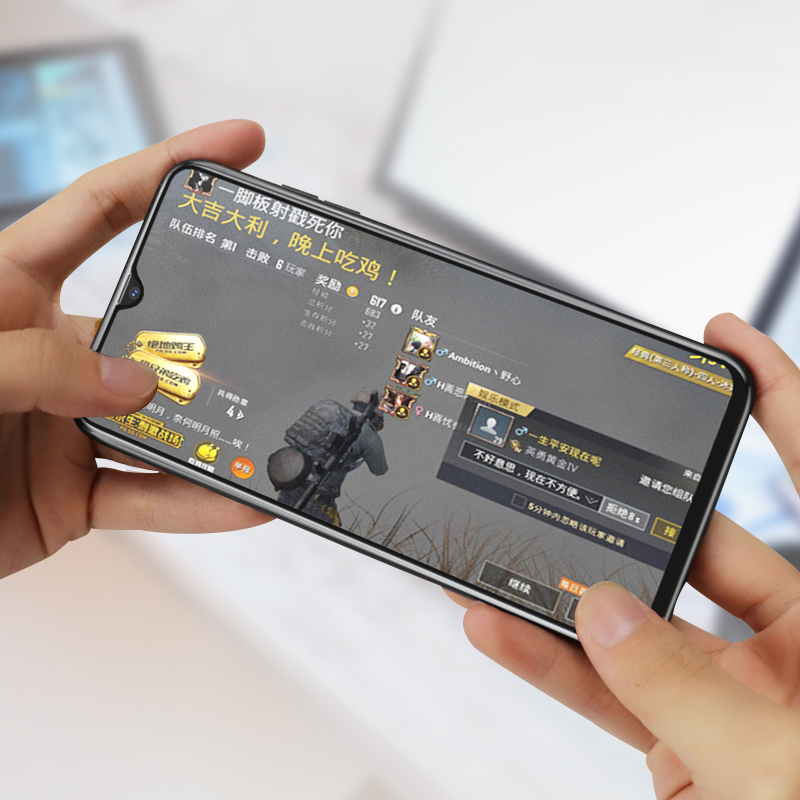 Perfect Redmi Note 7 Stylish Full Cover Matte Texture Tempered Glass non Shining Screen Protector Frosted Glass for Redmi Note 7 / Note 7 Pro. 