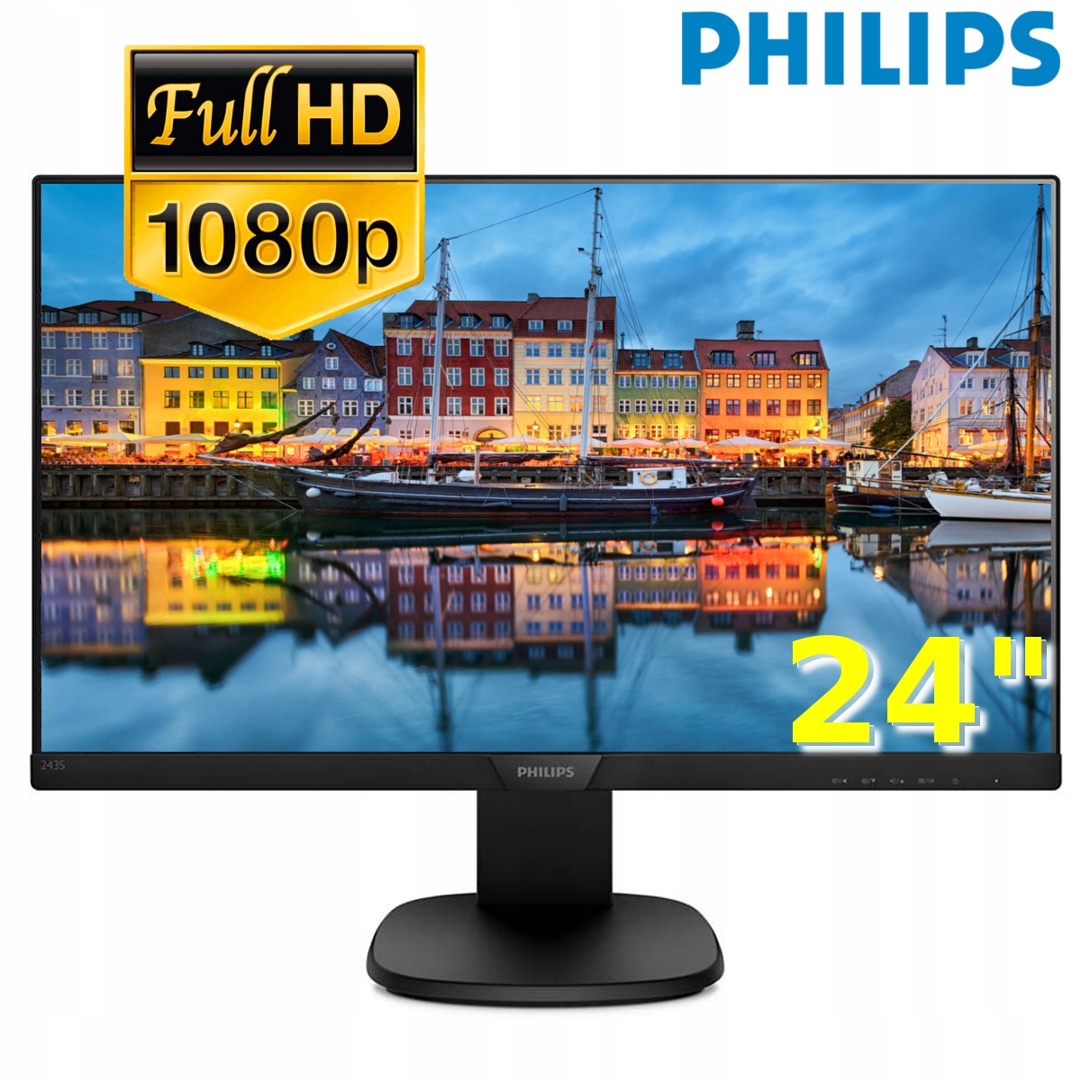 Philips Brilliance 243S7E 24inch Frameless Full HD Ips Monitor