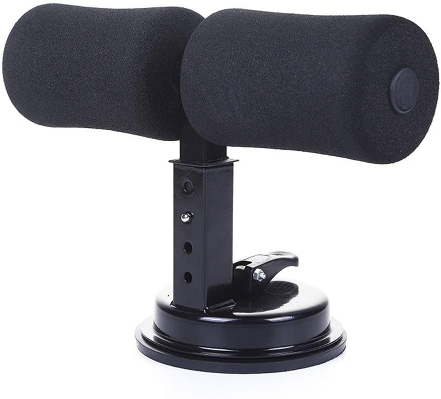 Portable Self-Suction Sit-up Bar Abdominal Body Stretching Equipment with Comfortable Padded. 