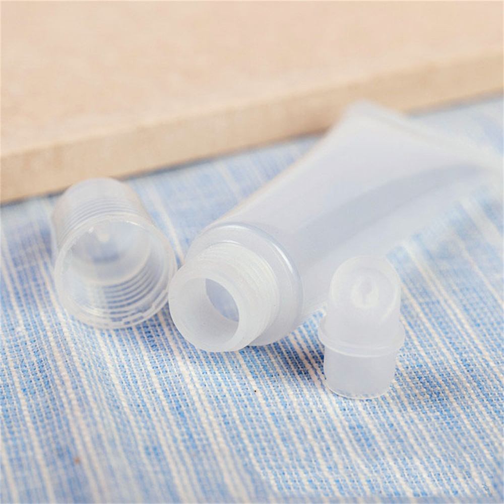 8ML/10ML/15ML Empty Lip Gloss Tubes Lipstick Tube Lip Balm Soft Tube Makeup Squeeze Clear Lipgloss Tube Container. 