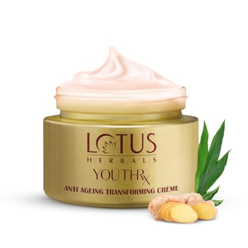 Lotus Herbals Youth Rx Anti-Aging Skin Care Range Lotus Herbals Youth Rx Anti-Aging Transforming Cream Spf 25, Pa +++- 50G, As Shown Picture (Lhr419050)(FROM INDIA)