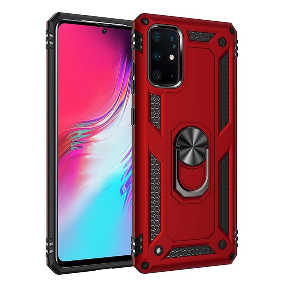 xprmy for Samsung Galaxy S20 Plus 6.7 4G 5G phone Case Luxury Armor Shockproof TPU PC 2 in 1 360 Degree Rotating Holder Ring Back Cover. 