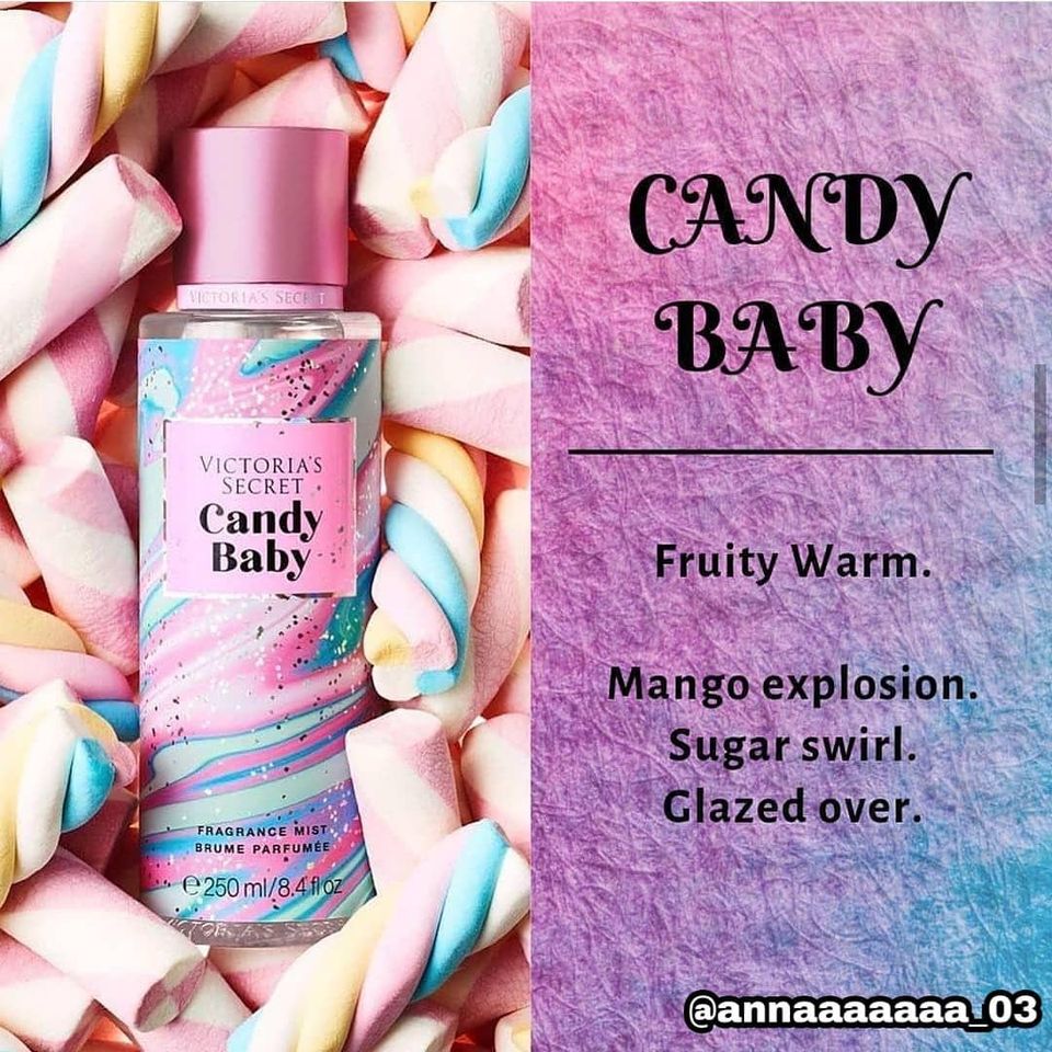 victoria's secret sugar candy body mist