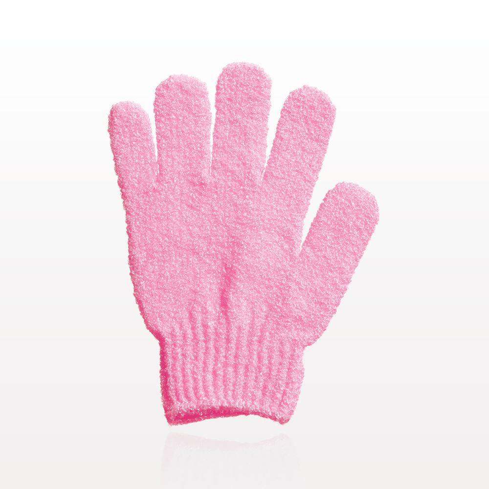 Exfoliating Bath Glove, Double Sided Scrubber Mitt For Glowing Skin