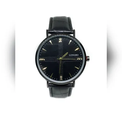 Longbo on sale leather watch