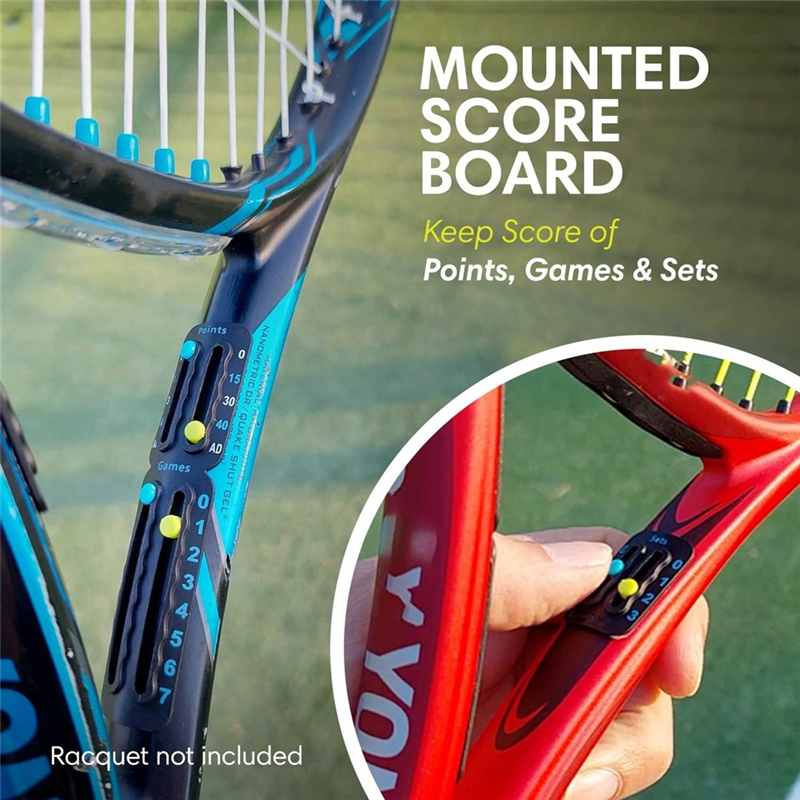 Portable Tennis Racket and Padel Scorekeeper Small Score Board to Keep ...