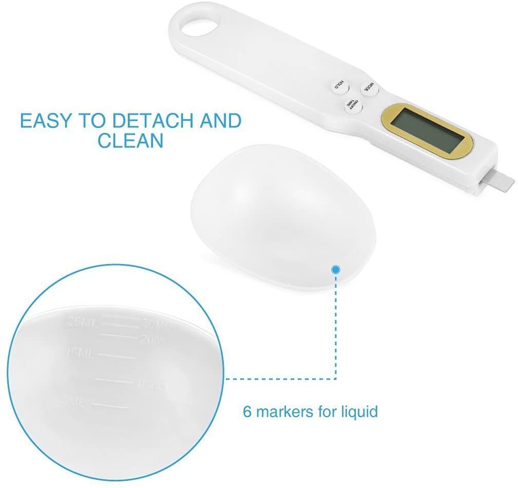 Electronic Measuring Spoon Adjustable Digital Spoon Scale. 