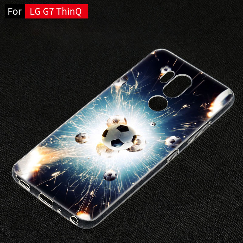 Hot Cool Soccer Football Phone Case For LG G5 G6 Mini G7 G8 G8S V20 V30 V40 V50 ThinQ Q6 Q7 Q8 Q60 K50 W30 Aristo 2 X Power 2 3. 