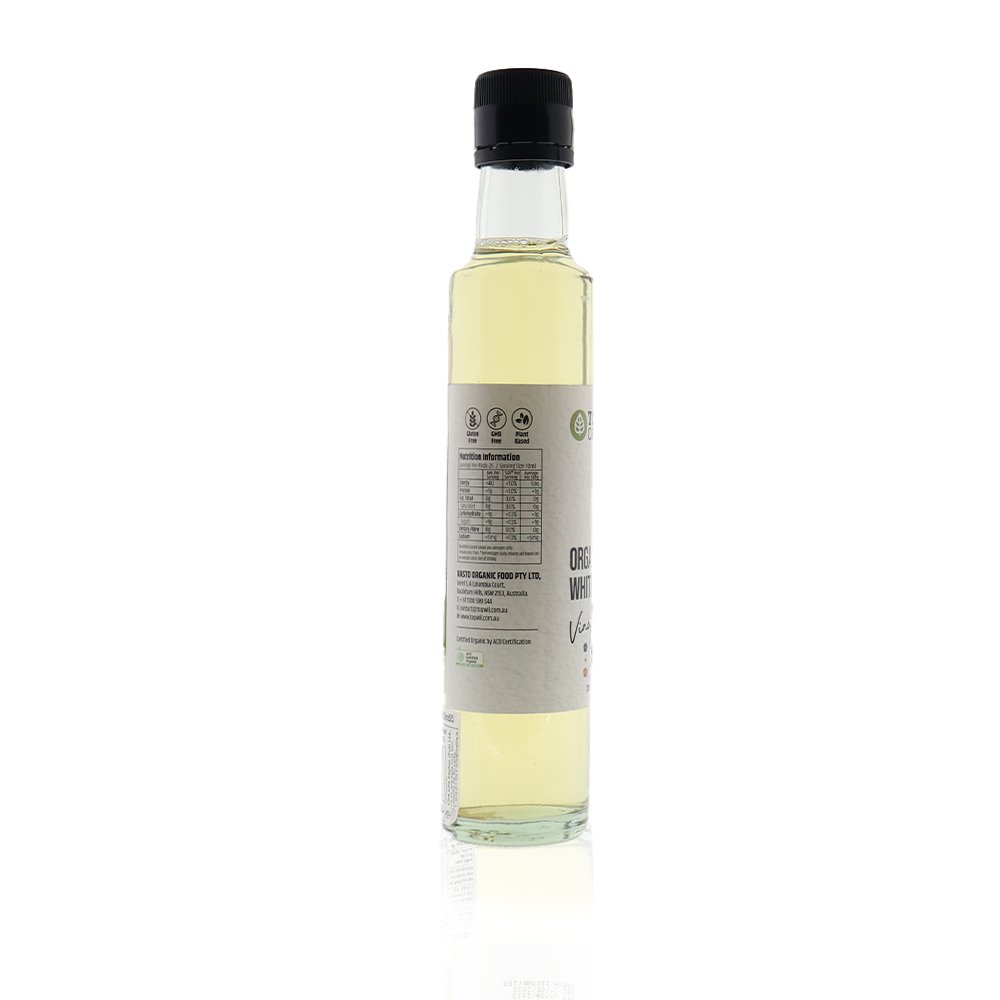 Topwil Organic White Rice Vineger - 250ml. 