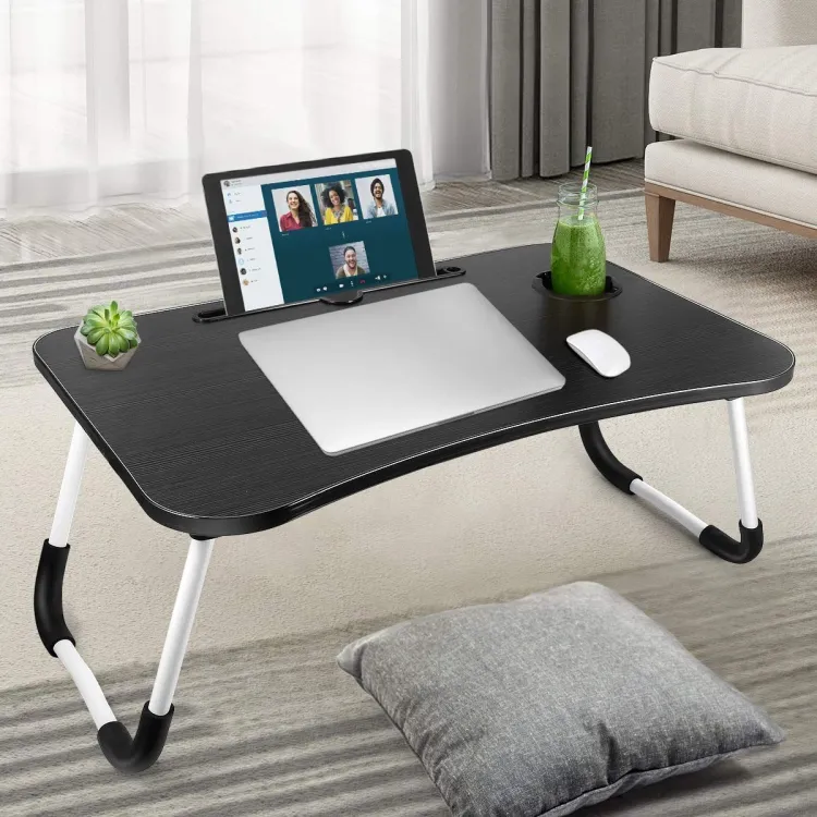 Folding study store table stand