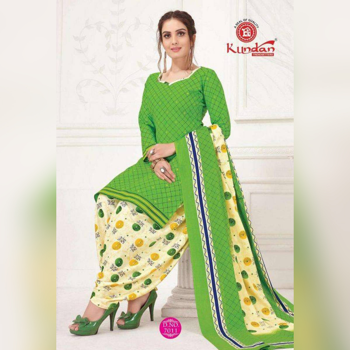 kundan salwar materials
