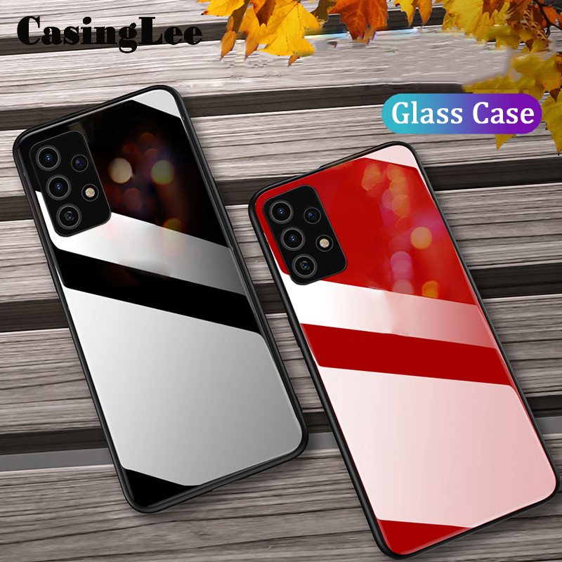 Protect Cover For Samsung Galaxy A53 5G case Glass Phone Cases Full Protection Tempered Glass Protetor Back case for Samsung A53 5G case cover. 