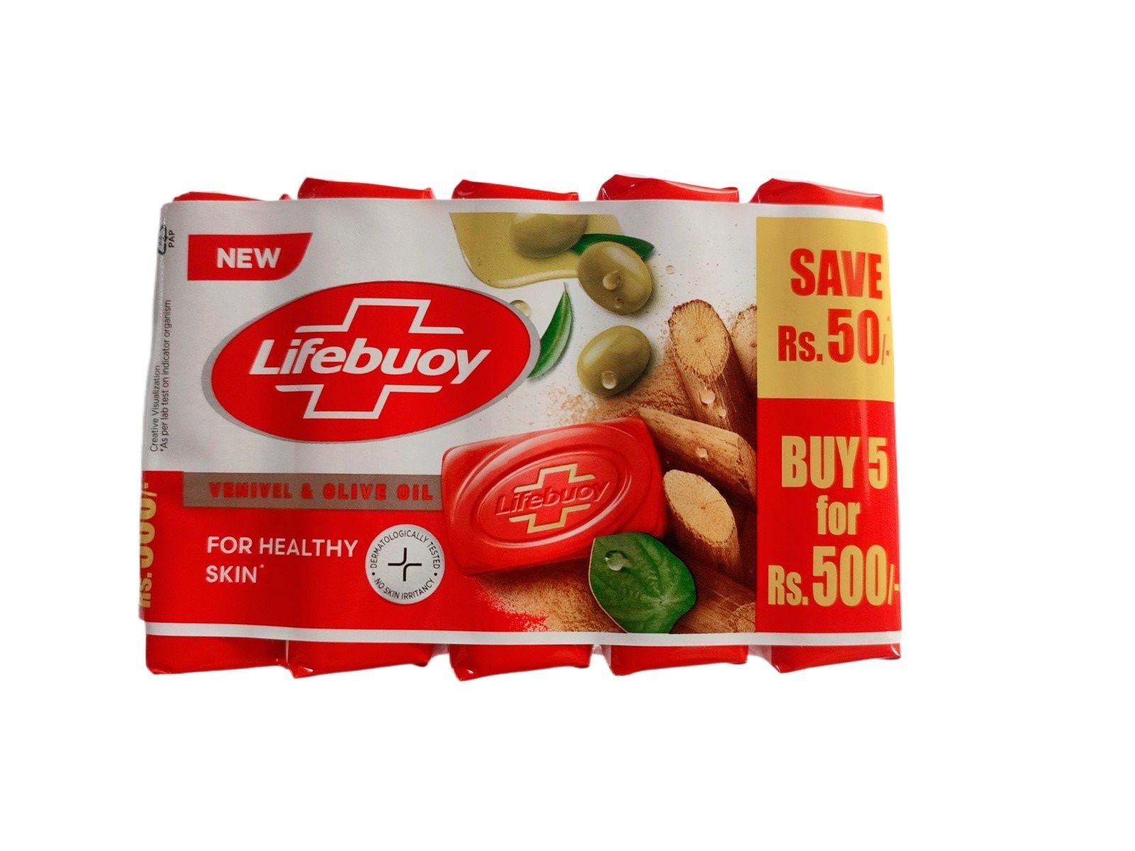 Lifebuoy Total 5 Branded Multipack, 375g