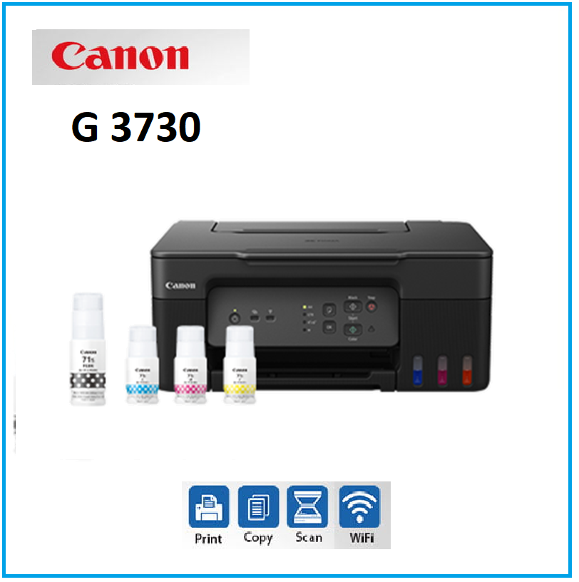 how to connect canon g3730 printer to wifi router