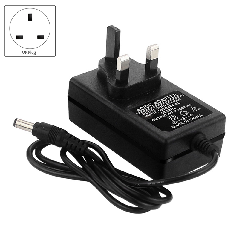 For Jetson Nano Power Adapter 5V 4A Charger 100-240V DC Interface Supply Charger for Jetson Nano B01 A02. 