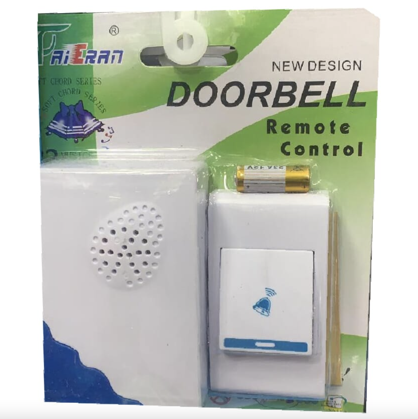 Wireless Remote Control Doorbell 32 Melody Cordless Door Bell With Free Battery